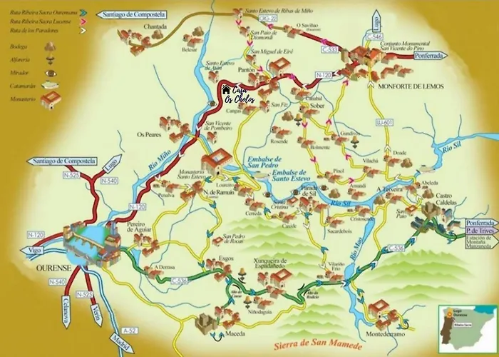 別荘 Casa Os Cholos Pantón